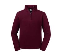 Fleece 1/4 Zip Russell Athletic Authentic Rouge 2XL