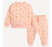 Fleece 2-Piece Outfit, Octopus Print Sweatshirt and Joggers Printed