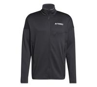 adidas Terrex Men's Xperior Climawarm Light Fleece Jacket, Black M