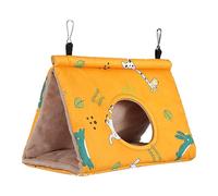 Fleece Avian Hideaway - Soft Winter Sleeping Tent, Cage Bird Hammock, Thermal Sleeping Bag, Small Pet House, Fleece Lined Enclosure For Comfort When Lying Eggs In The Cold Season