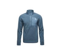 Black Diamond Lightweight Poly Half Zip Fleece Blue L Men