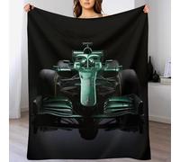 Fleece Blanket F1 Throw for Sofa & Bed, Plush Cozy Fuzzy Blanket, Super Soft And Warm Fluffy Blanket for All Seasons,（130×180cm）