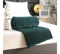 Fleece Blanket for Bed - Soft Cosy Fluffy Throw Blankets, Sherpa Fleece Throw Blanket，Soft Warm Sofa Throws Reversible Throws For Bed Sofa Couch - 70x100 cm