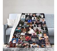 Fleece Blanket for Sofa Camping, Super Soft Lightweight Cozy Luxury Flannel Bed Blanket, Niall Ireland Horan Fluffy Plush Couch Bl 125CM X 100CM
