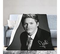 Fleece Blanket for Sofa Camping, Super Soft Lightweight Cozy Luxury Flannel Bed Blanket, Niall Singer Horan Fluffy Plush Couch Blanket Throw 125CM X 100CM