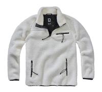 Brandit Teddy Troyer Jacket White 2XL Men