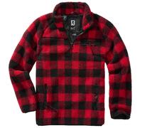 Brandit Teddy Troyer Jacket Red 4XL Men