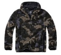 Brandit Teddyfleece Worker Pullover, Dark Camouflage, size L