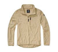 Brandit Troyer Half Zip Fleece Beige 2XL Men