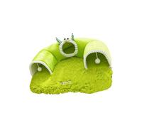 Fleece Cats Tunnel Bed Play and Sleep Combination with Removable Cover for Indoor Animals Strong Multiple Animal Cats Refuge Bed