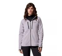Fleece Columbia Arctic Crest Bonded Full Zip (Lavender Pearl,Black) Women