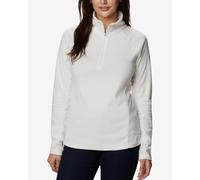 Columbia Women's Glacial 4 Half Zip Fleece Pull Over, Sea Salt, Size M