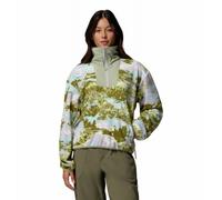 Fleece Columbia Sequoia Grove Printed Half Zip (Citron Haze, Fieldaze) Women