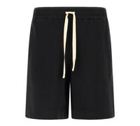 Fleece Cotton Bermuda Shorts - male - Jil Sander - Training Shorts - Black - L - Sport L