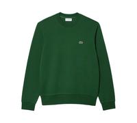Fleece Crew Neck Sweatshirt, male, Lacoste, Sweatshirts, Green, XL, Sweatshirts & Hoodies XL