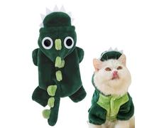 Fleece Dog Coat - Portable Elastic Pet Dinosaur Costumes, Multifunctional Dinosaur Costume for Halloween Dog Clothes Super Soft Dog Clothes