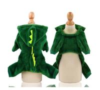 Fleece Dog Hoodie Winter Coat - Warm Pet Jumpsuit Applicable for Small Dogs Like Chihuahua Yorkie and Other Tiny Breeds Cozy Fleece Apparel with Hood(M)