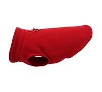 Fleece Dog Jacket with D-Ring - Warm Pet Vest for Small Dogs & Cats - Cozy French Bulldog & Chihuahua Coat - Soft Winter Clothing with Leash Attachment (XS-L)(Red,S)