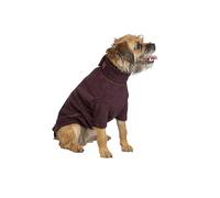 Fleece Dog Jumper Puppy Jacket Winter Coat XS, S, M, L, XL Pet Clothes Pet Jacket 7 Colours (Dark Burgundy, L)