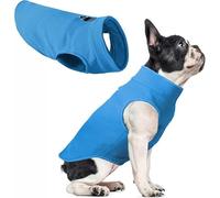 Fleece Dog Sweater Vest, Soft Warm Stretchy Pullover Winter Dog Jacket Clothes for Small Mediun Large Dogs with D Ring Leash