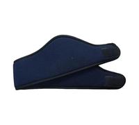 Fleece Ear Warmer with Hook and Loop Closure for Hiking,Dark Blue