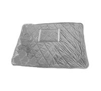 Fleece Electric Heated Blanket - 31.5 Inch Rechargeable Washable Heating Throw | Fast-Heating Travel Blanket for Office, Outdoor, Camping & Home, Battery Operated Electric Throw