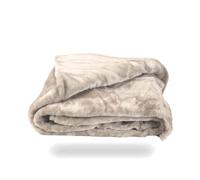 Fleece Faux Fur Roll Mink THROW Throws/ Bed Blanket Beautiful Colours ALL SIZES (Single, Mink) by Laura Secret