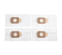 Fleece Filter Bags for Nilfisk for Power Series Jubileum Models | Fits P10, for p12, for p20, 4-pack, easy install, traps fine dust, replaces 128389187