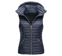 Fleece Gilet for Women Sleeveless Jacket Vest Removable Hood Waistcoat Cropped Puffer Vests Plus Size Parka Zip Down Jackets Lightweight Hiking Running Golf Spring Fall Winter