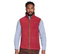 Fleece Gilet raging bull Burgundy XL