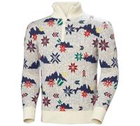 Helly Hansen Men's Arctic Ocean Icelander Wool Knit ½ Zip Sweater White XL