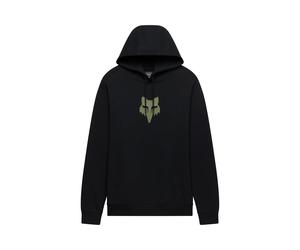 Fleece hooded sweatshirt Fox Racing Head Noir L