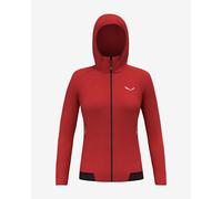 Fleece Hoodie Salewa Pedroc 2 Polarlite Red Women - 38