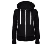 Fleece Hoodies for Women UK Clearance Zip Up Hoodies Ladies Plain Fleece Hooded Sweatshirts 2024 Fall Winter Warm Essential Sweaters Coats with Pockets Comforty Hoody Outwear S-5XL Today's Deals