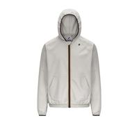 Fleece Jacket With Zip And Hood- male- K-Way- Light Jackets- Beige- L- Jackets L