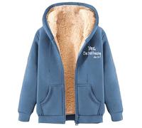 Fleece Jacket Women UK Clearance,Yes,I'm Still Freezing Fleece Hoodie Today's Deals,Ladies Winter Sherpa Lined Teddy Coat Long Sleeve Full Zip Teddy Bear Fleece Sweatshirts Sweater Outwear S-3XL