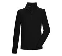 Killtec KSW 99 MN FLC SHRT 40878-000 Men's Fleece Shirt with Stand-Up Collar and Zip M Black