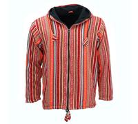 Fleece Lined Brushed Gheri Cotton Hooded Jacket CardiganHoodie Nepal Gheri