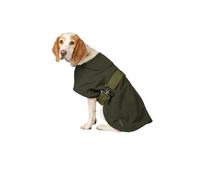 Fleece Lined Dog Coat Jacket Waterproof Pet Clothes Pets Puppy 5 Colours (Olive, M)