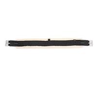 Shires Fleece Lined Girth - Elastic Black - Black - 36"