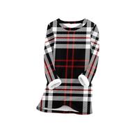Fleece Lined Jumper Ladies UK,Winter Warm Christmas Sweatshirt Ladies Vintage Argyle Print Plush Sweater Pullover Sweater Casual Thick Velvet Plaid Fleece Tops Plus Size 8-22