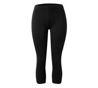 Fleece Lined Leggings - Warm Leggings for Women Winter Bottoms Fluffy Thick Pants Thermal Trousers Tracksuit Trousers with Belly Control Trousers Fashion Trousers, Black, L