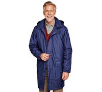 Fleece-Lined Waterproof Parka Coat Pegasus Navy XXXL