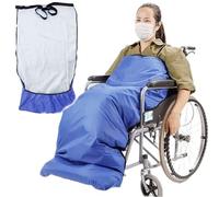 Fleece Lined Wheelchair Cosy Cover, Thermal Blanket for Wheelchair: Cold Weather Protection, Waterproof Universal Warm Cover, Easy Fit for Adults and Elderly