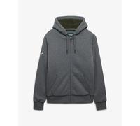Fleece-lined zip-up hoodie Superdry Gris S