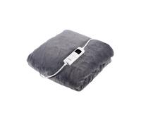 Fleece Luxury Electric Heated Throw Over Blanket Carmen Gil White 130cm x 160cm