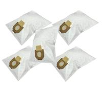 Fleece Microfibre Dust Bags Compatible with Makita VC2010L VC3011L VC2511 VC 2512 L 1025L 412 415 912 915 Dust Extractor VC3011L Vacuum Hoover Cleaner Alternative to 8999000211 (Pack of 5)