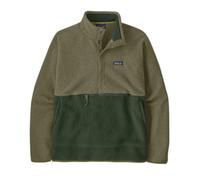 Patagonia - Retro Pile 1/2 Snap Pullover - Fleece jumper size L, olive
