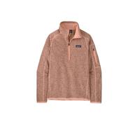 Patagonia - Warm zip-up fleece jacket - W's Better Sweater 1/4 Zip Peach Sherbet for Women in Recycled Polyester - Size S - Pink Pink S