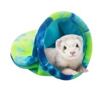 Fleece Pet Sleeping Bag - 25cm Small Animal, Soft Nest For Sugar Gliders, Vibrant Pets Haven | Warm Bed Hamster Bunny Squirrel Hedgehog Gerbil Indoor Cage Wonderful, Convenience For Your Pt